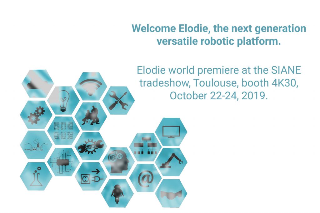 WYCA lance ELODIE, un robot mobile à navigation autonome