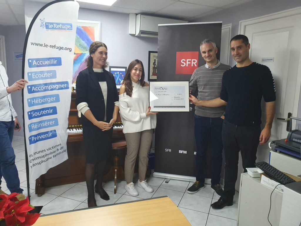Montpellier : SFR soutient Le Refuge