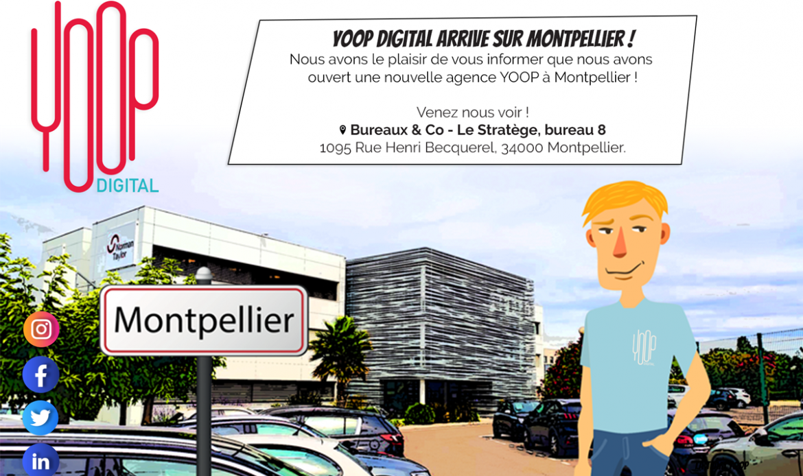 L’agence Yoop Digital s’installe à Montpellier