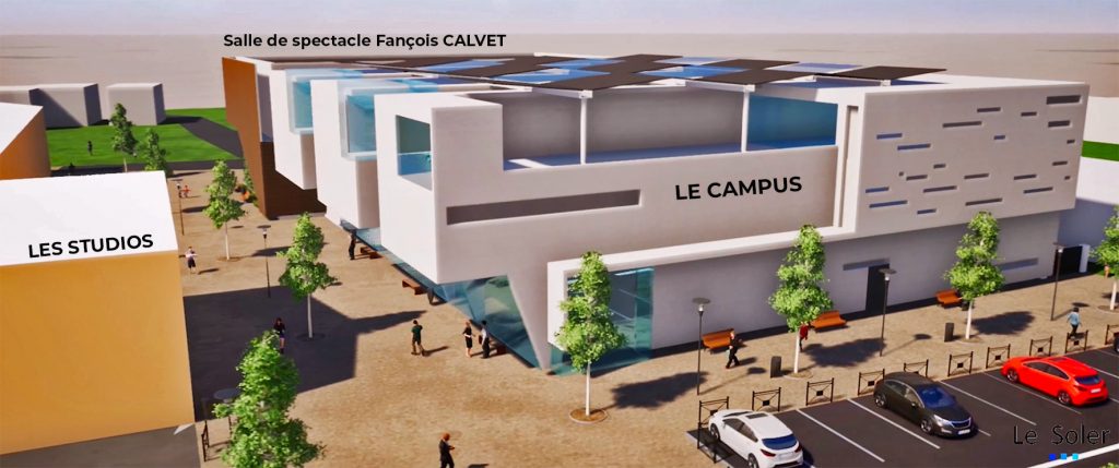 La Cité Digitale du Soler inaugure 4000 m2 de bâtiments pour L’Idem Campus et l’Espace Culturel François Calvet