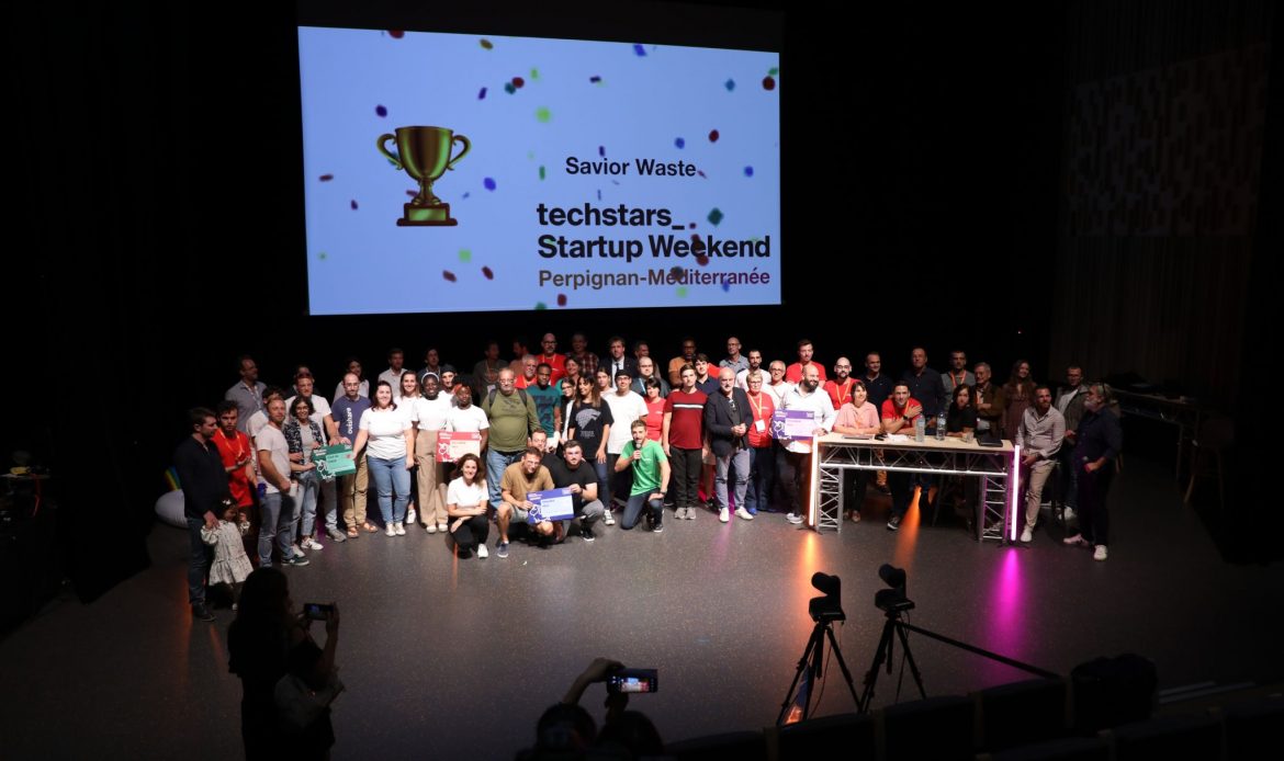 Le projet « Savior Waste » remporte le Startup Weekend Perpignan Méditerranée spécial « Territoires Intelligents » 