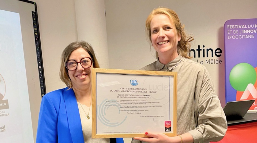 La Mêlée décroche son label Numérique Responsable et rappelle, au passage, que l’IA n’a pas aboli le réel