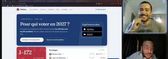 Présidentielles. avec Votons 2027, deux développeurs toulousains font « matcher » les électeurs et les programmes